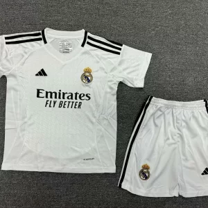 2024/2025 Real Madrid Home Football Shirt Kids