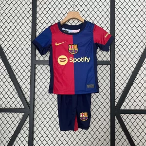 2024/2025 Barcelona Home Football Shirt Kids Size